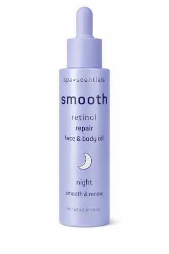 Smooth Retinol Repair Face & Body Oil, Night Treatment, Ultra-Hydrating, 3.2 oz