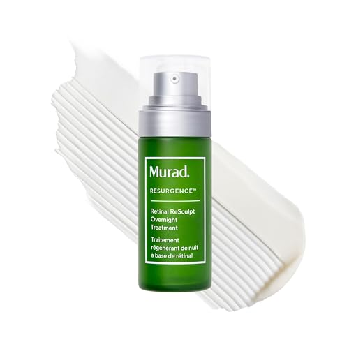 Murad Retinal ReSculpt Overnight Treatment - Advanced Face and Neck Serum with Encapsulated Retinal, Kangaroo Paw, Olive, & Oat Smooths Deep Wrinkles and Crepey Skin, & Lifts Sagging Skin