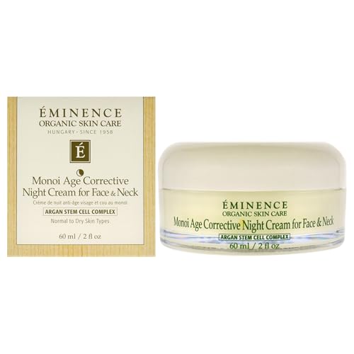 Eminence Monoi Age Corrective Night Cream for Face and Neck, 2 Ounce
