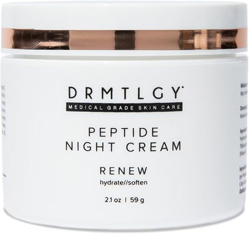 DRMTLGY Peptide Night Cream, Anti-Aging Face Moisturizer with Ceramide — Build quality and design details up close
