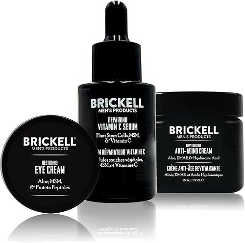 Brickell Men's Advanced Anti-Aging Routine, Night Face Cream, Facial S — Side-by-side comparison of top picks in this category