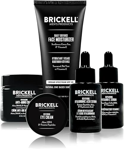 Brickell Men's Complete Defense Anti Aging Routine, Night Face Cream, — Our hands-on testing setup for night cream ingredients to