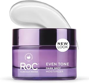 RoC Even Tone + Lift Moisturizing Night Cream, (New Look, Same Formula), Anti Aging, Formu