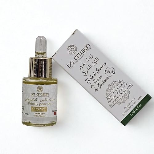 Be Artisan Organic Prickly Pear Oil for Face 100% Pure, Cold-Pressed, — Design and materials in detail