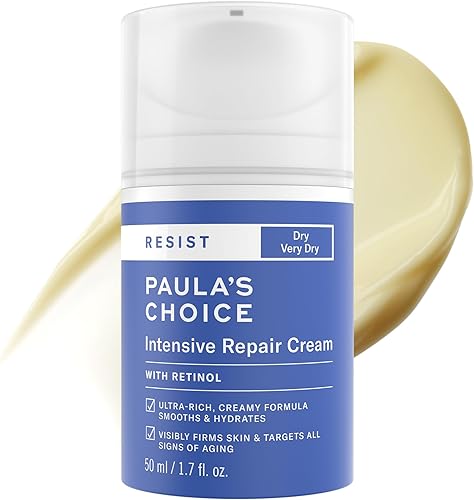 Paula's Choice RESIST Intensive Repair Face Moisturizer with Retinol, — Side-by-side comparison of top picks in this category