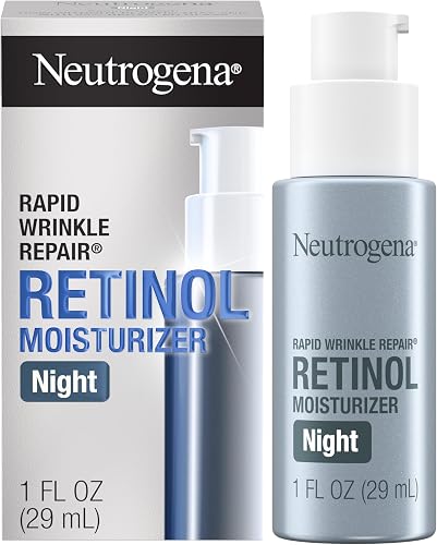 Neutrogena Retinol Face Moisturizer Cream, Rapid Wrinkle Repair, Anti- — Build quality and design details up close