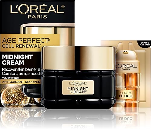 L'Oreal Paris Anti-Aging Midnight Cream, Face Moisturizer with Shea Bu — Real-world performance testing in action